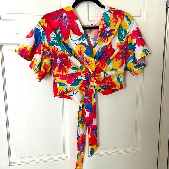 Fun Flower crop top - Picture 1 of 2